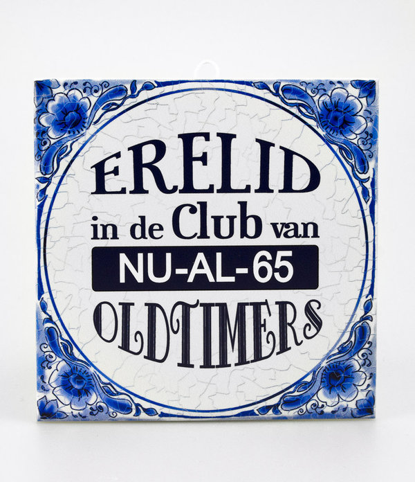 Tegel Delfts Blauw - Nu al 65