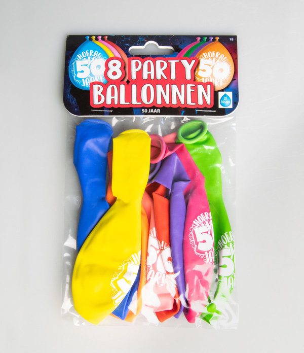 Ballon party - 50 jaar