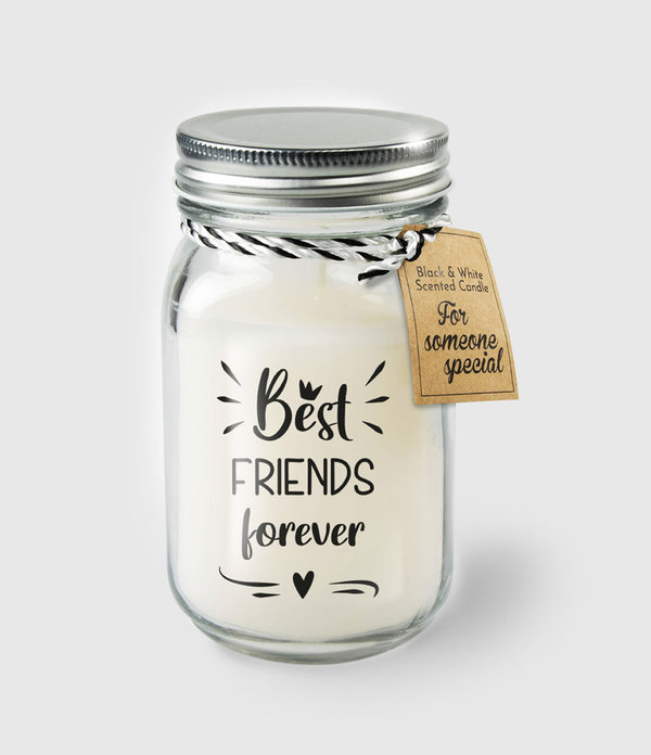 Black & White scented candles - Best friends