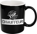 Black & White Mugs - Top Chauffeur