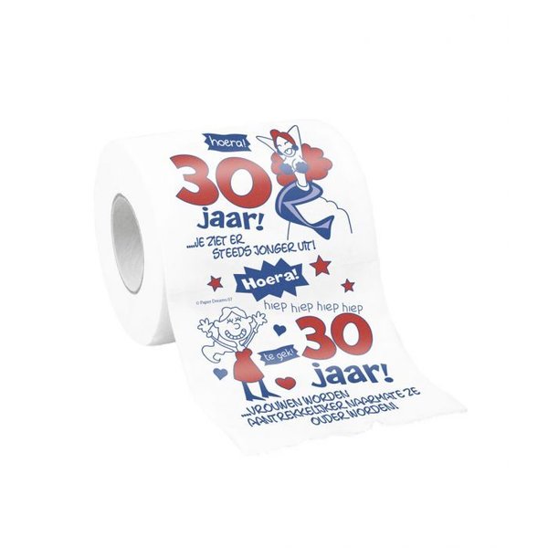 Toiletpapier 30 jaar