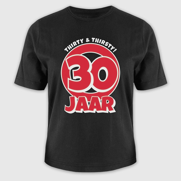 Cadeau T-shirt – 30 Jaar