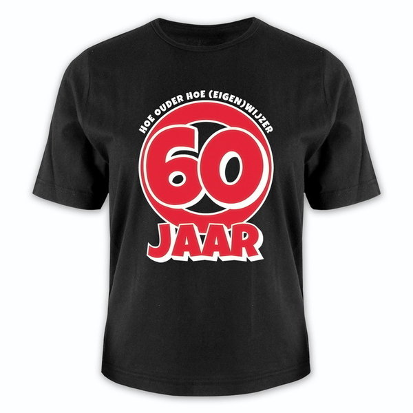 Cadeau T-shirt – 60 Jaar